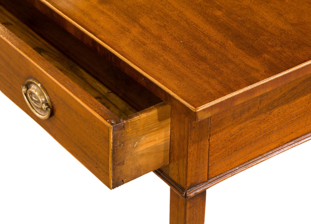 Georgian mahogany side table View VI