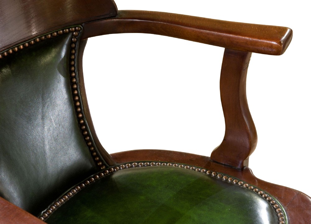 Mahogany desk chair View VI