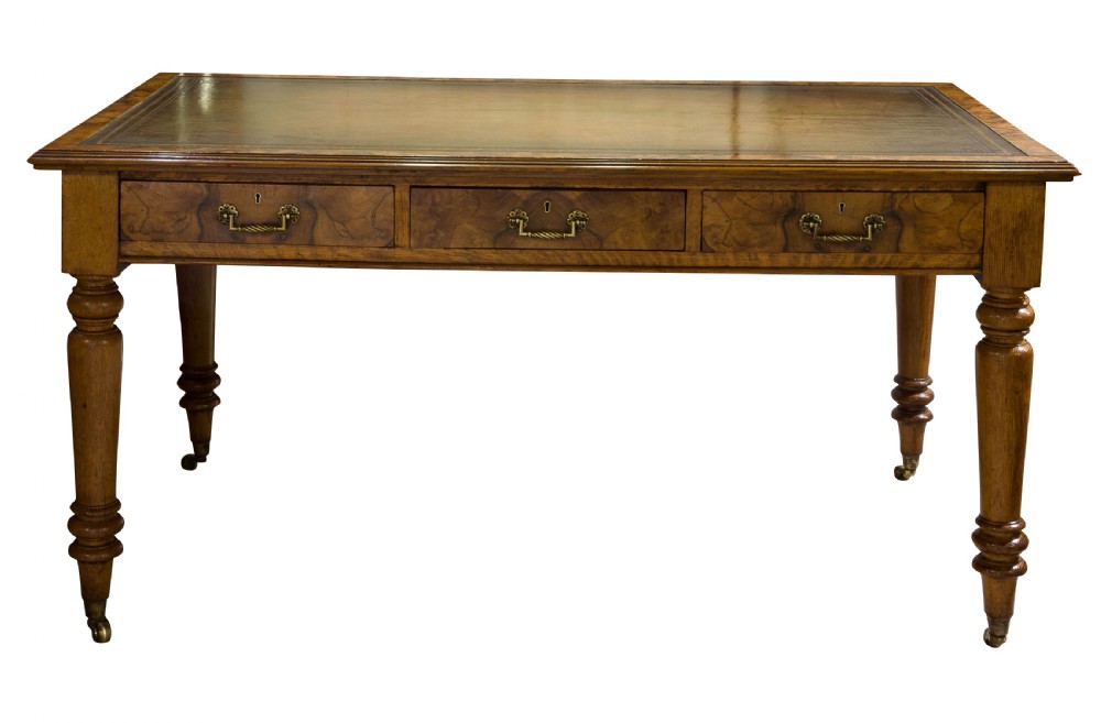 Victorian writing table c1870 View II