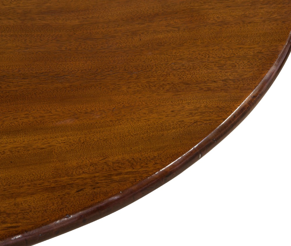 Georgian mahogany tripod table View V