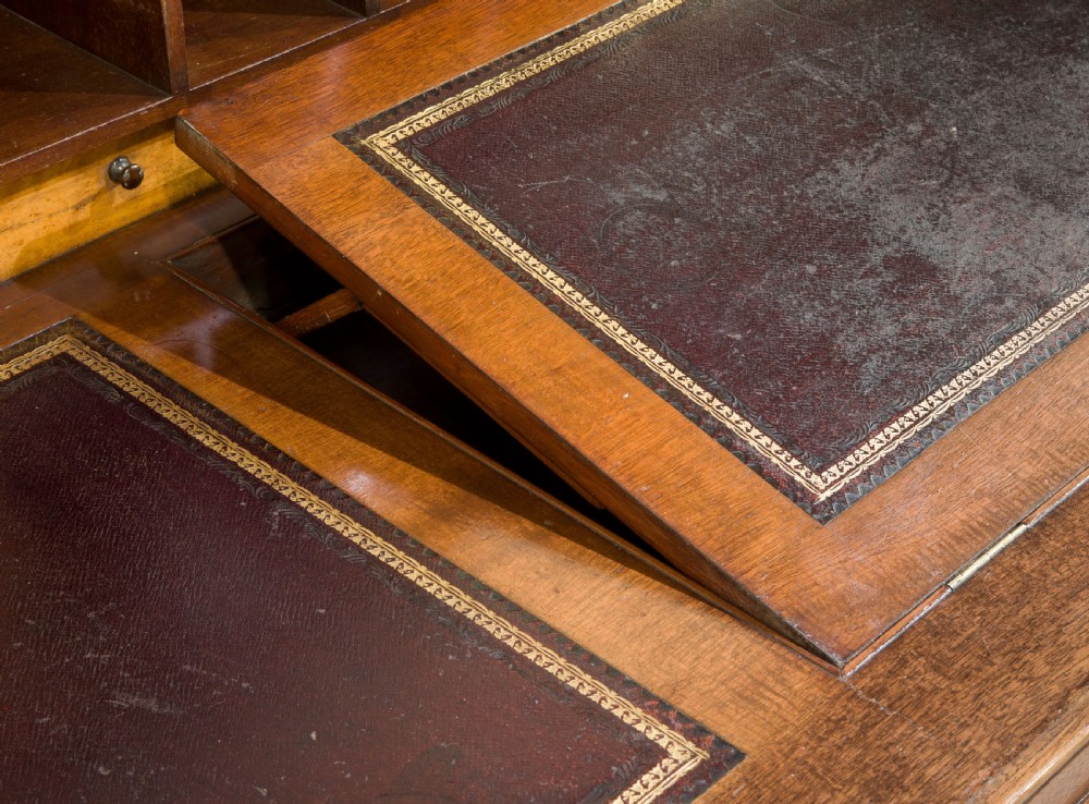 Victorian Mahogany Cylinder Desk View VII
