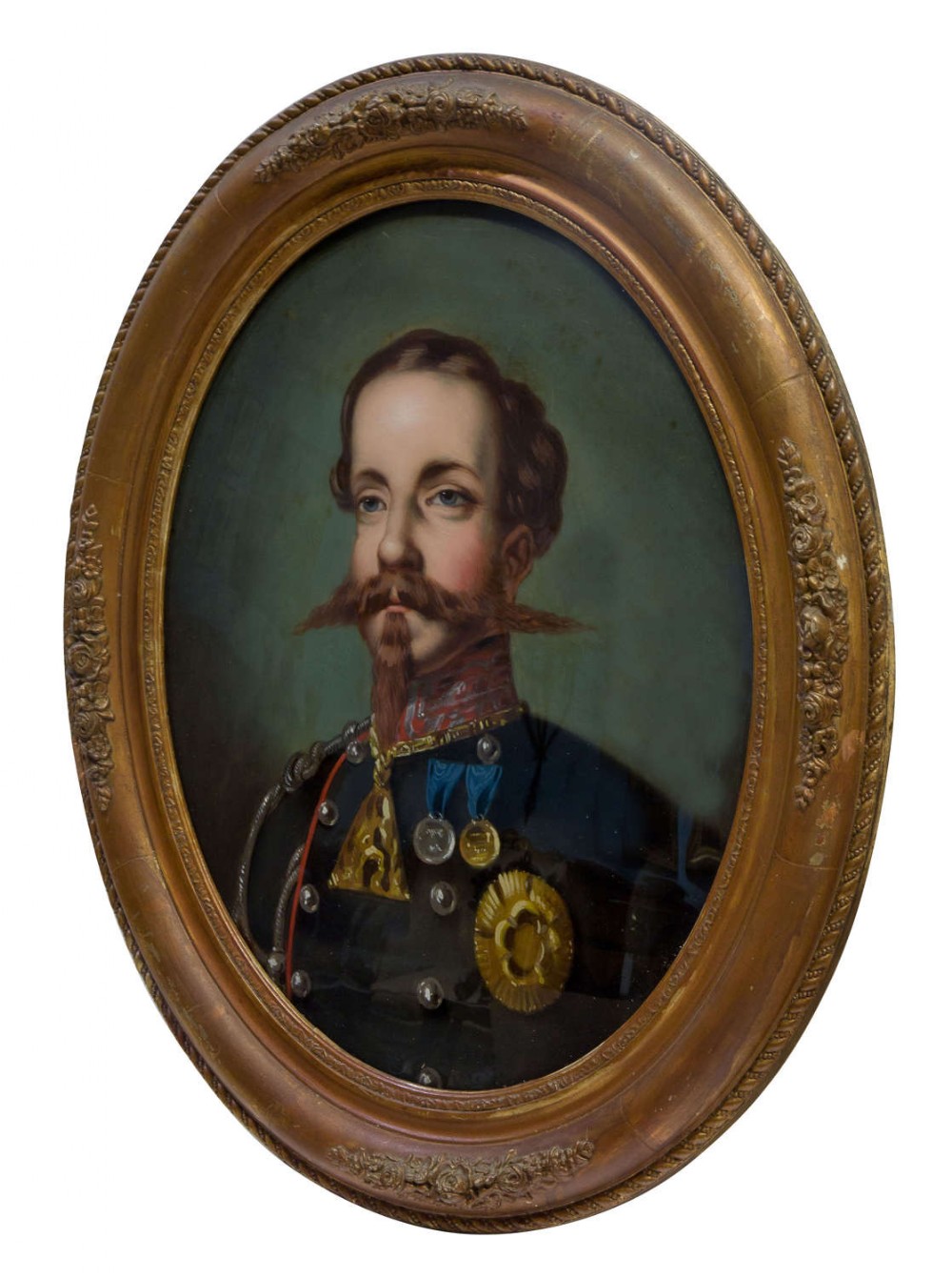 VICTOR EMMANUEL II - Oil Painting c1840