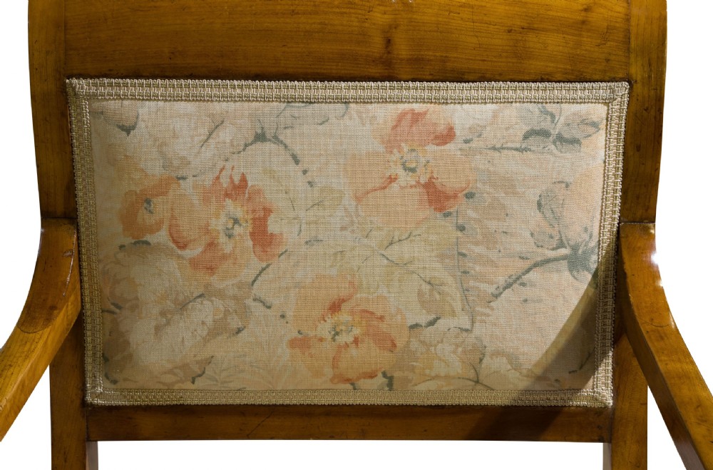 A Continental 19th Century Beidermeier Elbow chair View V