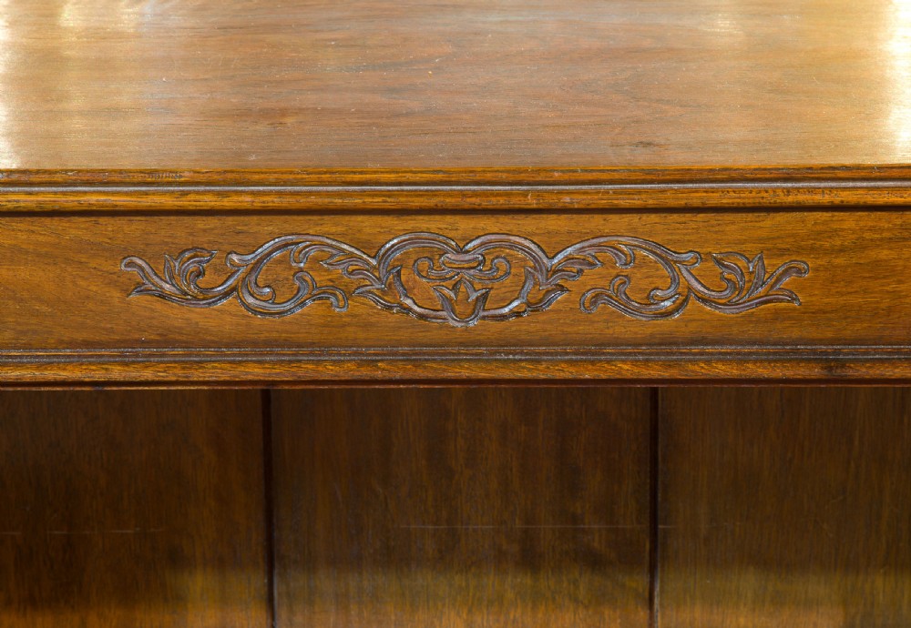 A Mahogany Empire Style Open Bookcase View III