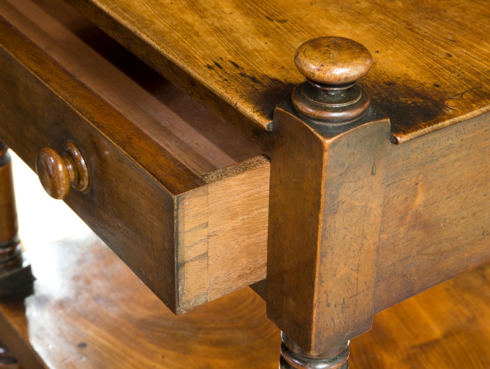 A William IV 4 tier mahogany Wotnot View V