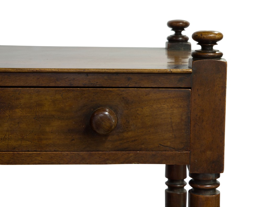 A William IV 4 tier mahogany Wotnot View VI