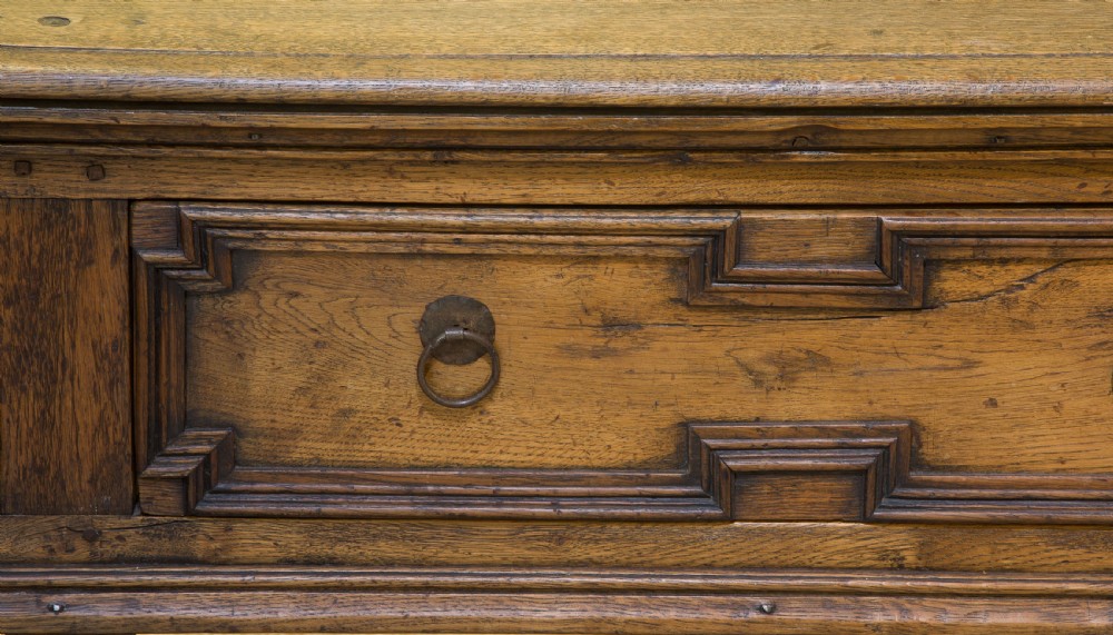 A Good Jacobean style Oak pot board dresser View V