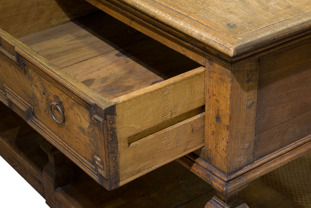A Good Jacobean style Oak pot board dresser View VII