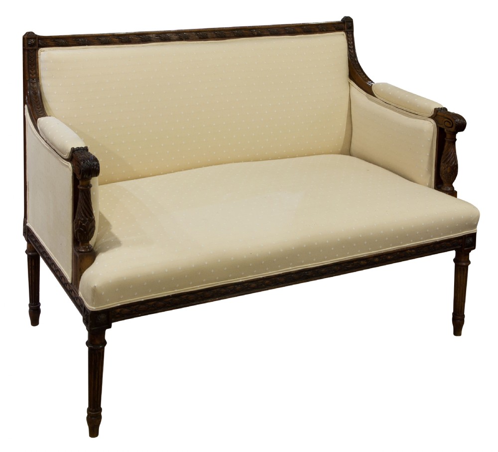 An attractive French Oak 2 Seater Settee