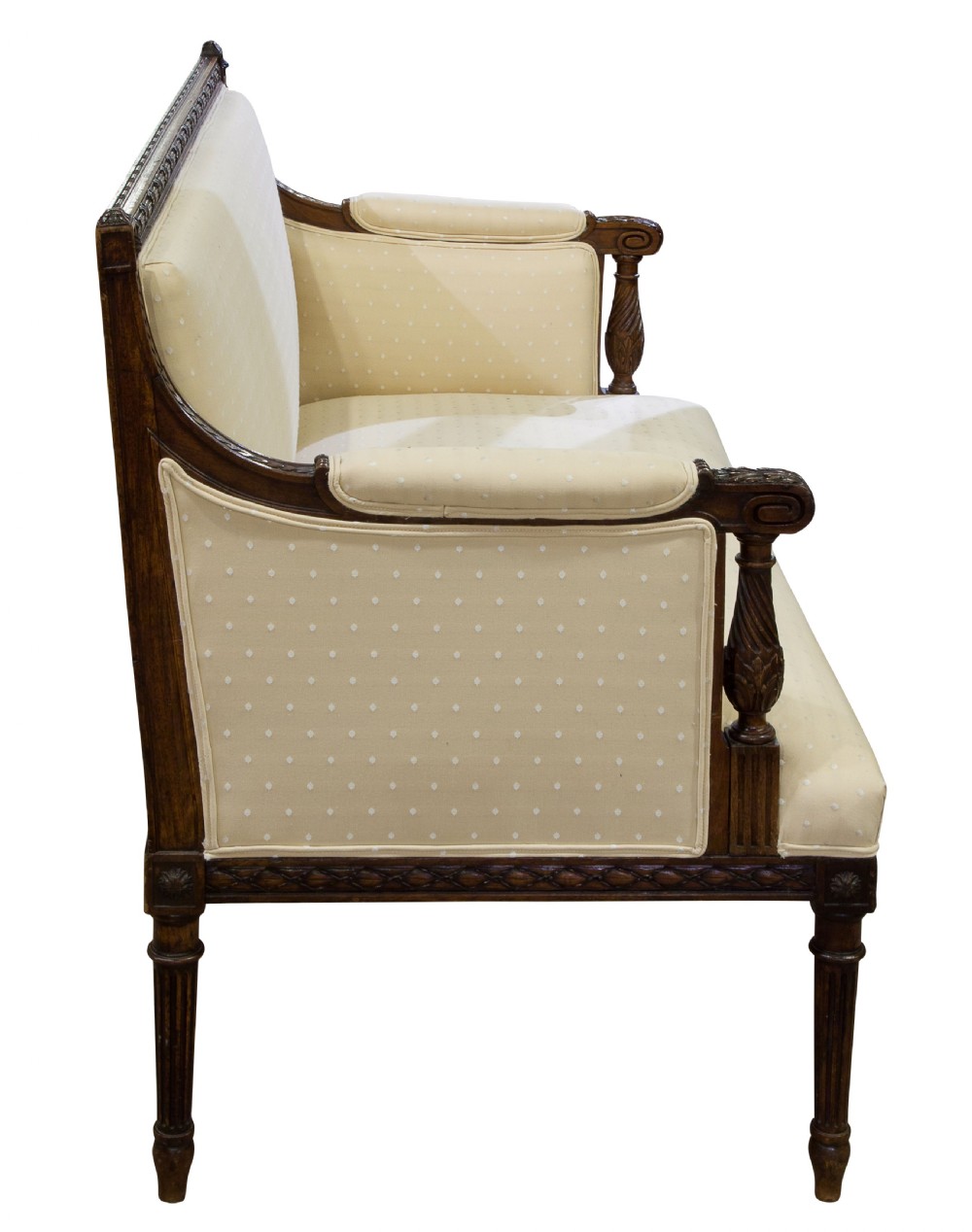 An attractive French Oak 2 Seater Settee View III
