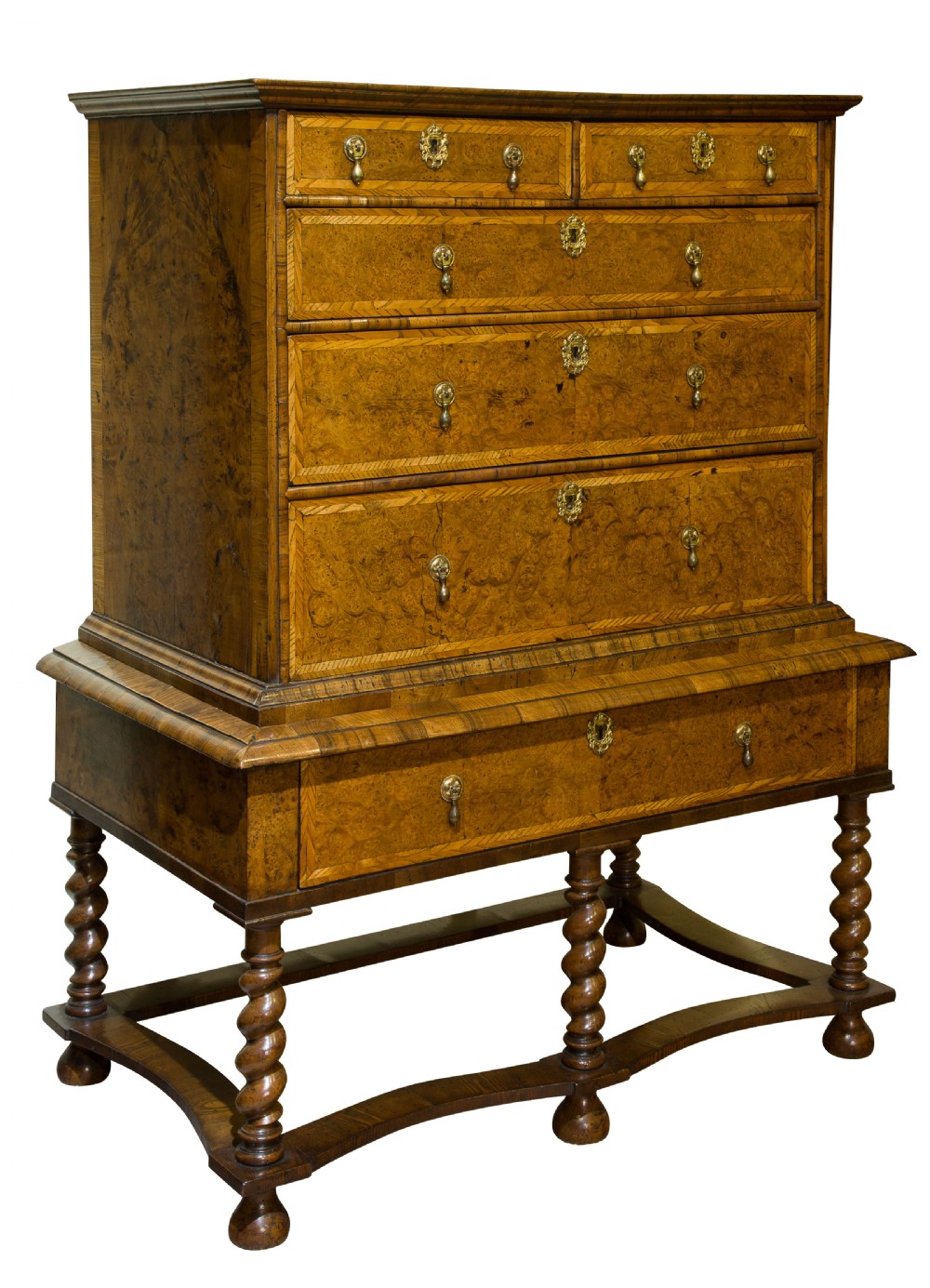 William & Mary Chest on Stand