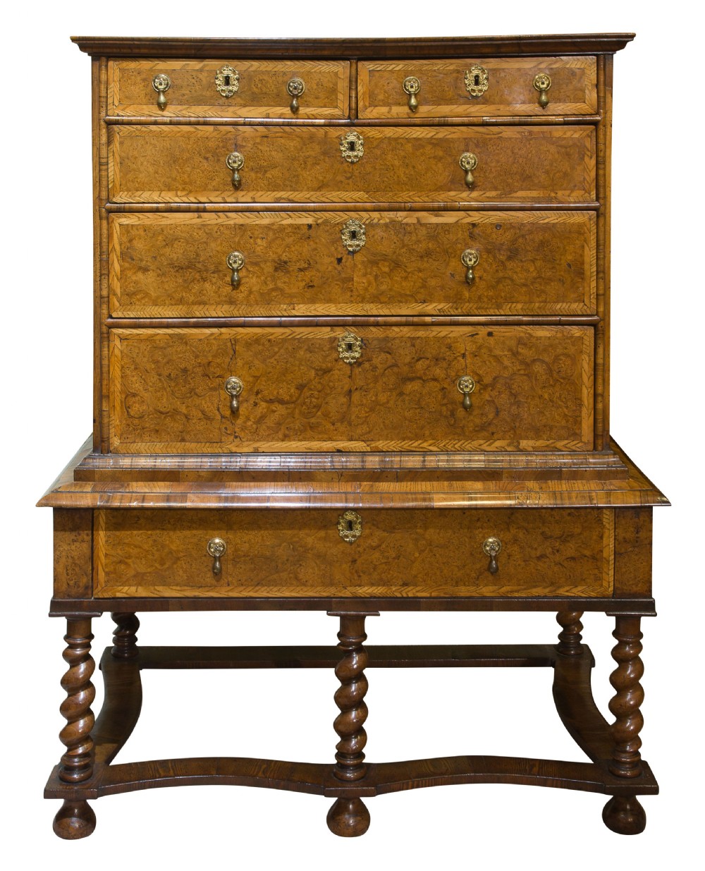 William & Mary Chest on Stand View III