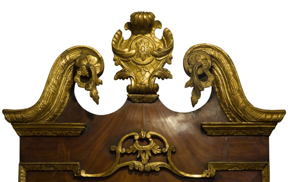 Georgian Walnut and Gilt Mirror View IV