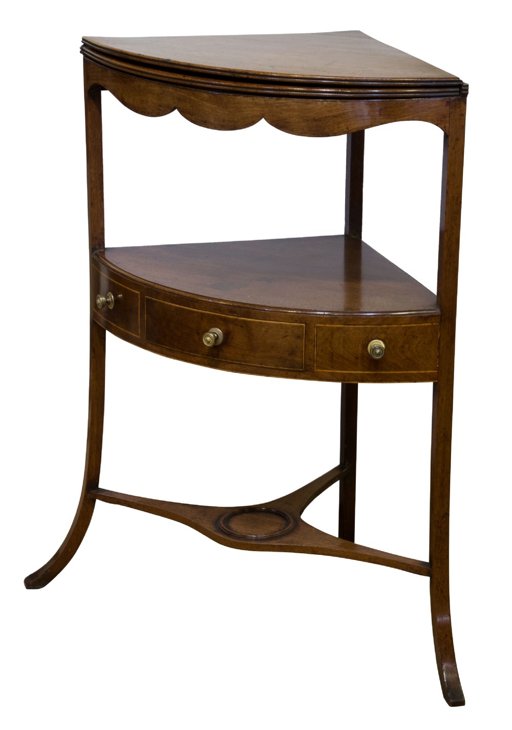 Georgian mahogany washstand