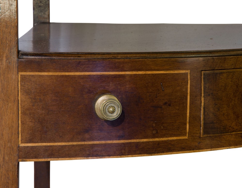 Georgian mahogany washstand View V