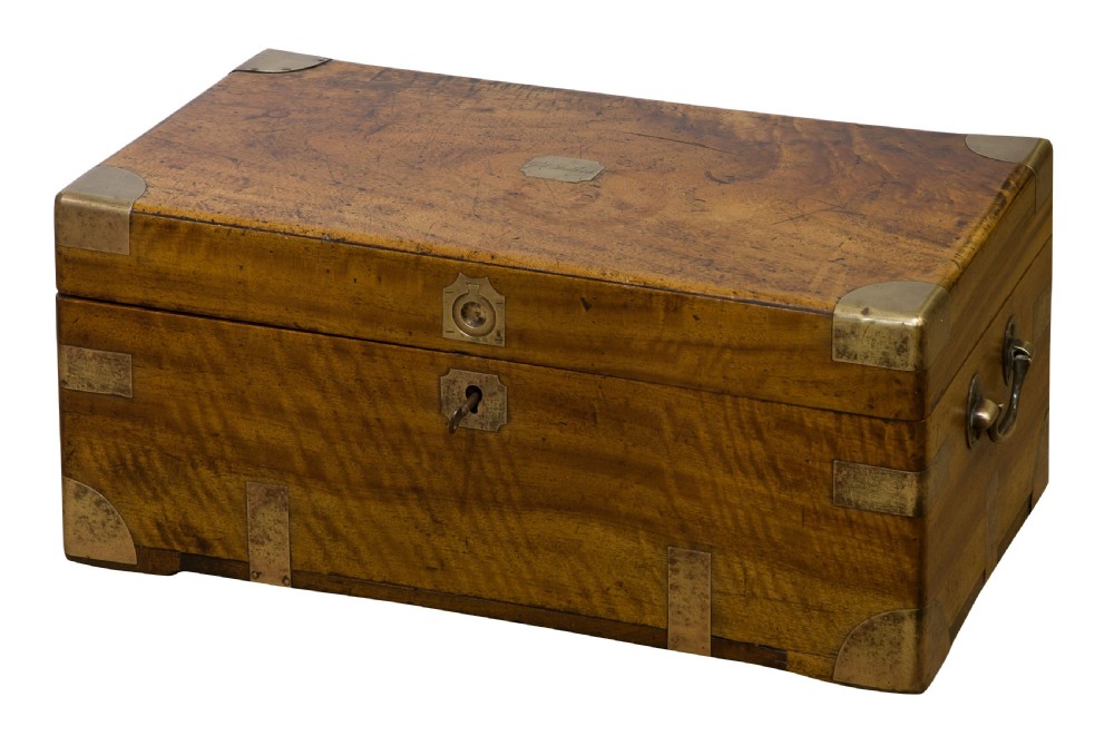 Camphor deed box