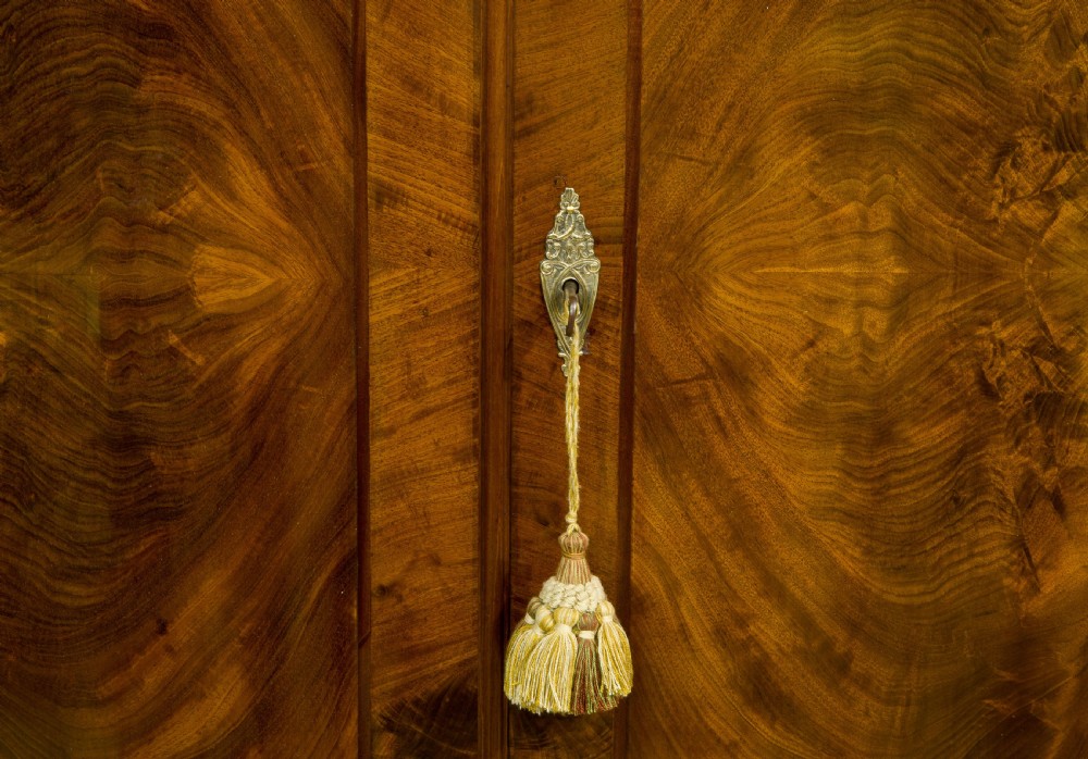Regency Flame Mahogany Wardrobe View VII