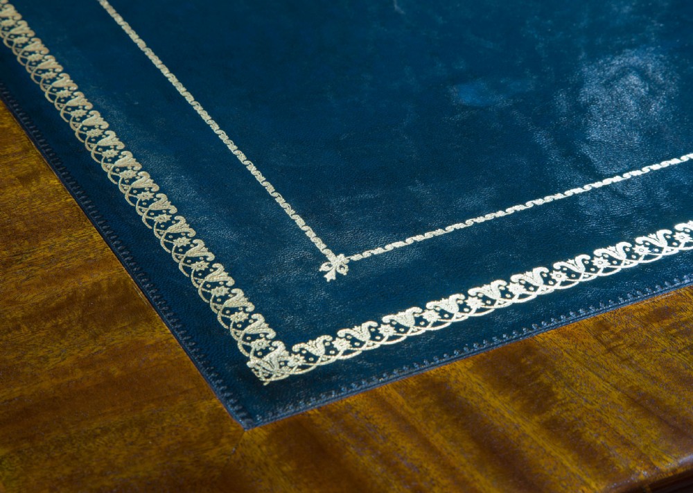 A Regency Period Three Drawer Writing Table View VII