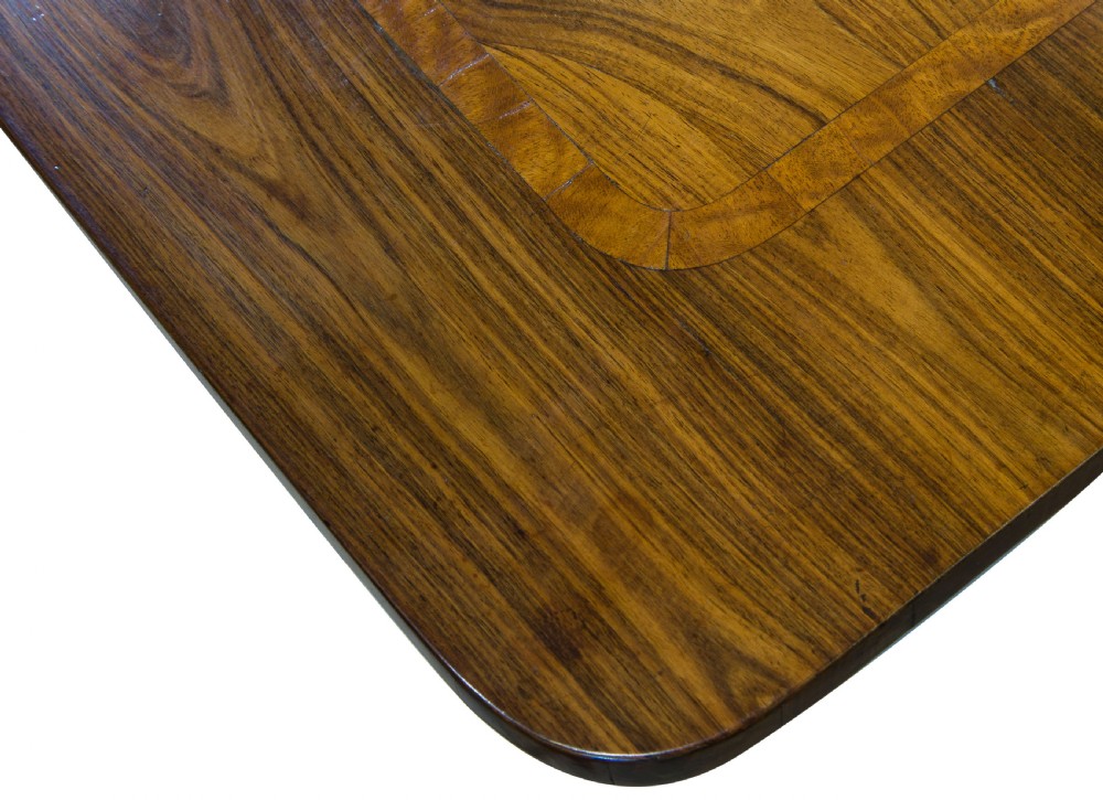 A Rare Regency Kingwood Pembroke Work Table View V