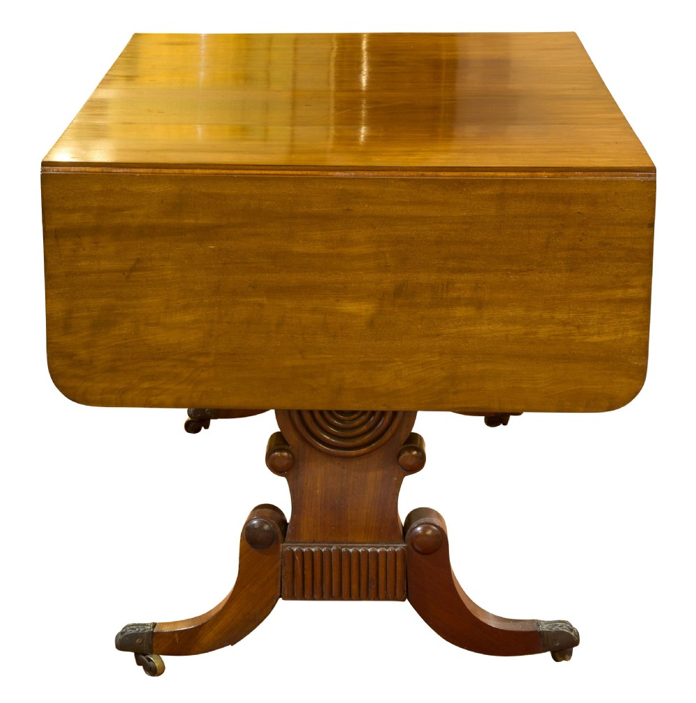 William IV mahogany sofa table View V