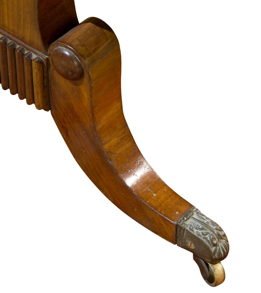 William IV mahogany sofa table View IX