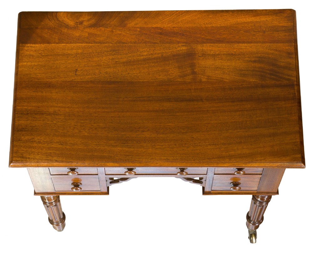 Exceptionally Small Five Drawer Side Table View V