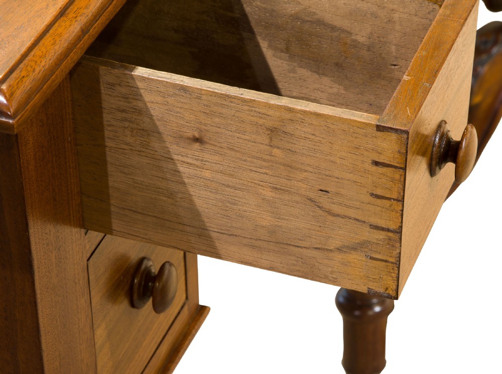 Exceptionally Small Five Drawer Side Table View VI