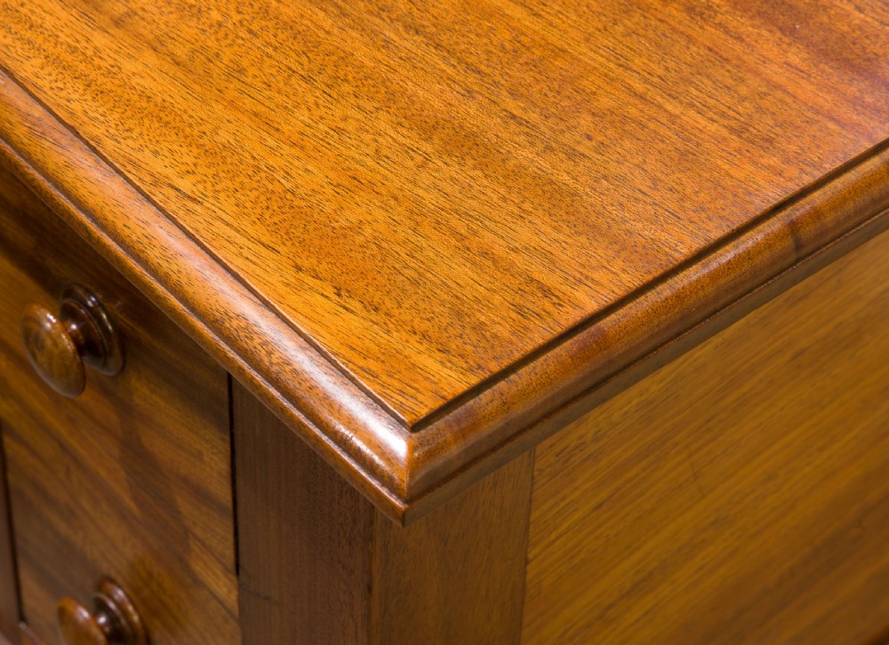Exceptionally Small Five Drawer Side Table View VII