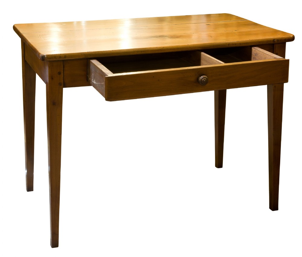 A French 19thCentury Cherry Wood Side Table View II