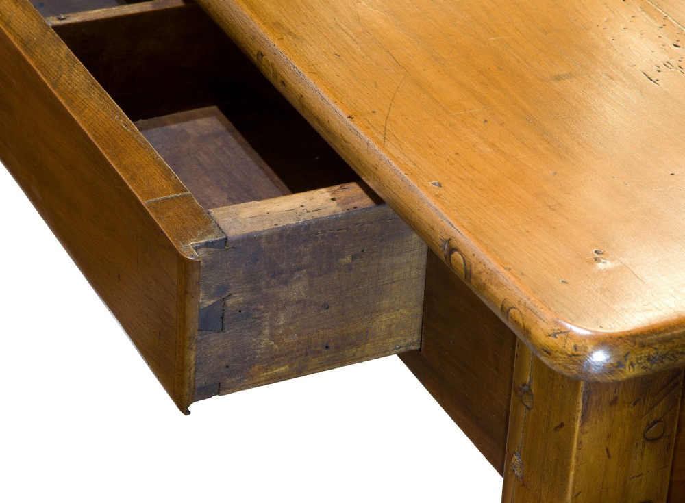 A French 19thCentury Cherry Wood Side Table View IV