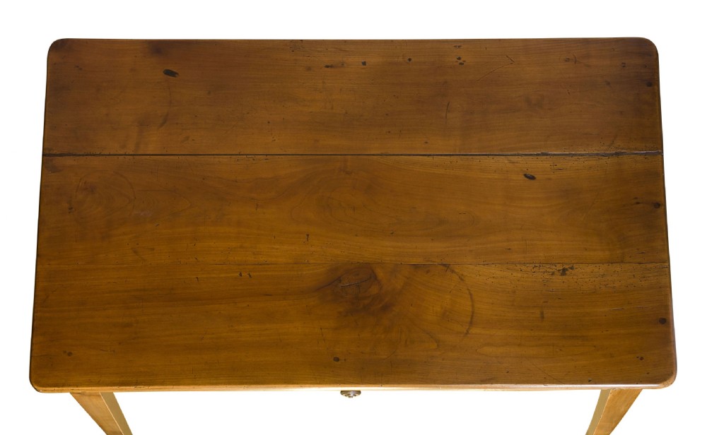 A French 19thCentury Cherry Wood Side Table View V