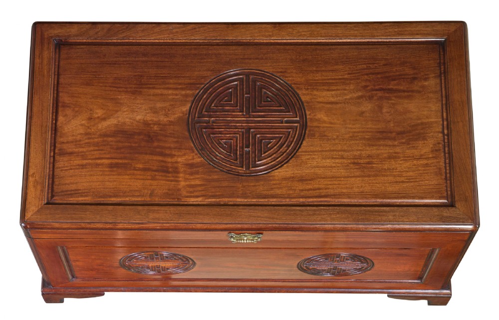 A Chinese Camphor Wood Trunk c1920 View VII