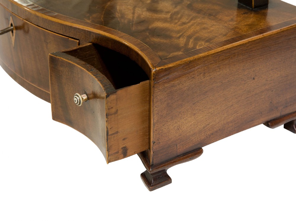 George III Mahogany Swing Mirror View VII
