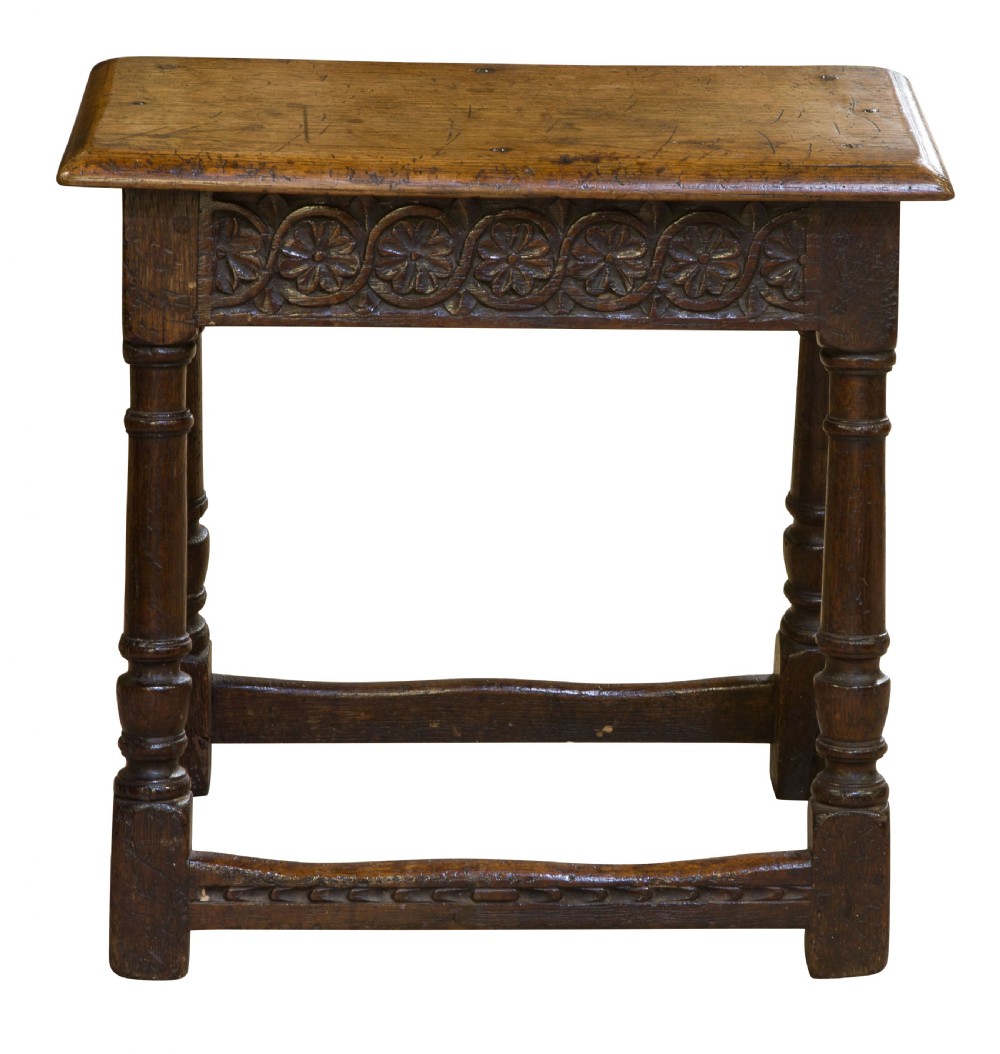 18thCentury Joined Stool View II