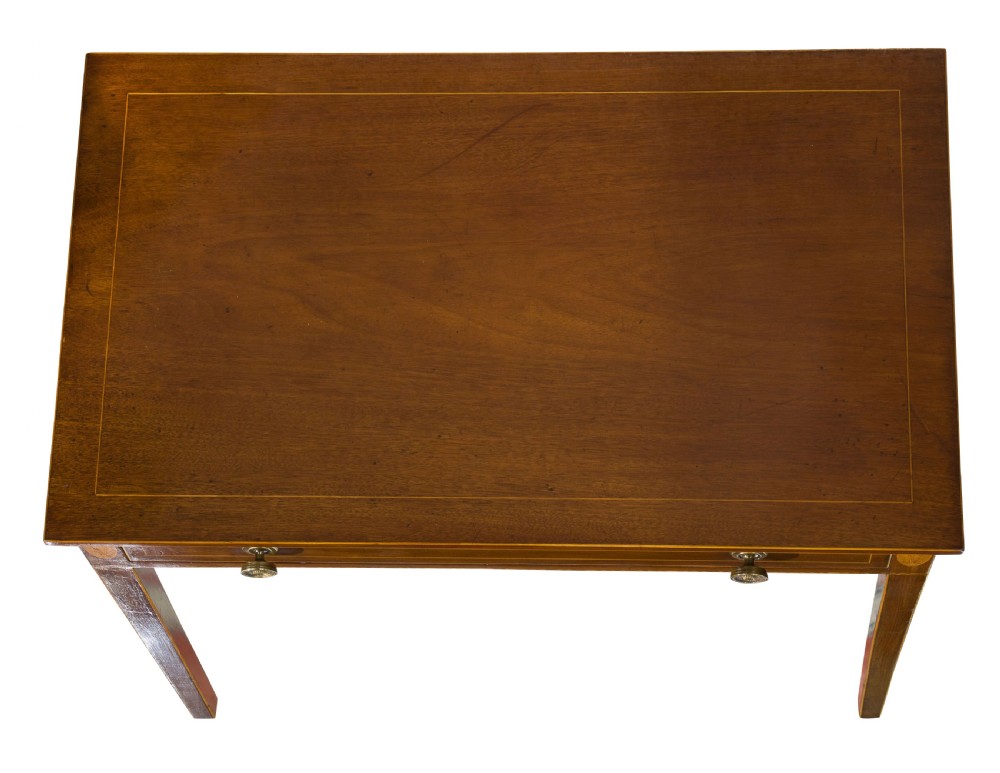Georgian Mahogany Side Table View V