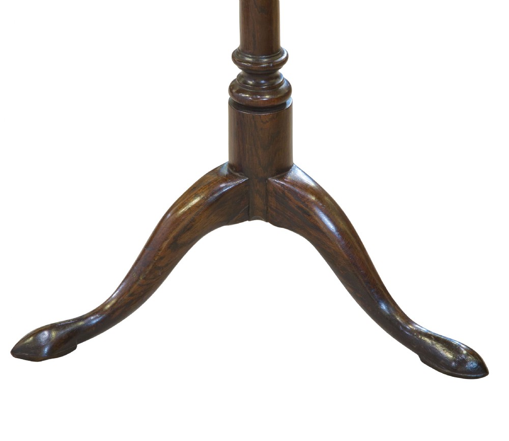 A Fine Mid 18thCentury Oak Candlestand View III