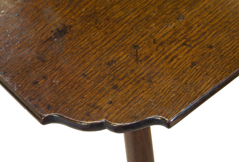A Fine Mid 18thCentury Oak Candlestand View IV