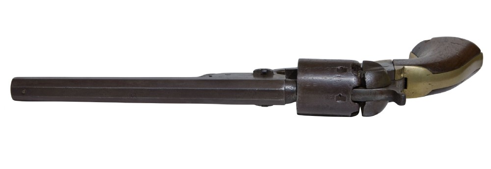 An 1851 Model Percussion Colt Navy Revolver View V