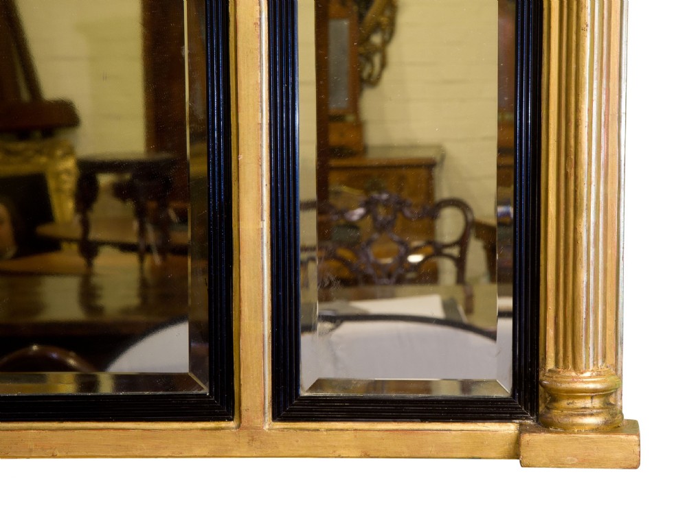 Regency giltwood overmantel mirror View IV