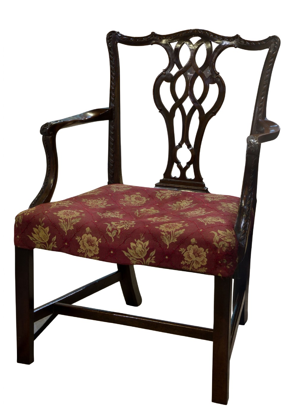Geo III Mahogany Desk Chair