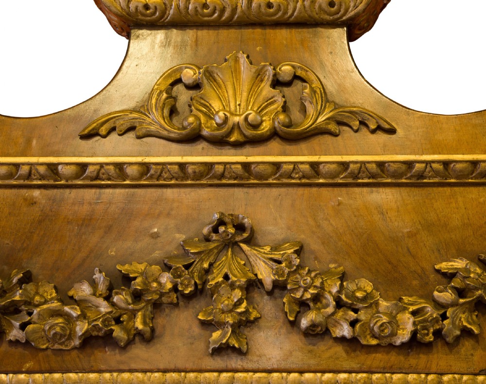 A large 19thCentury Overmantel Mirror View IV