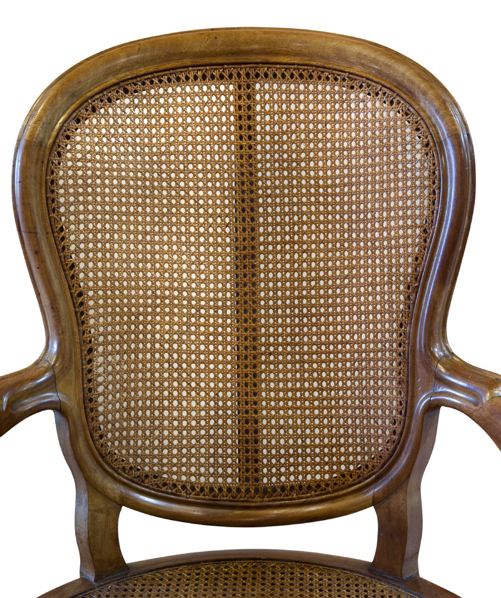 Pair of walnut framed fauteilles View IV