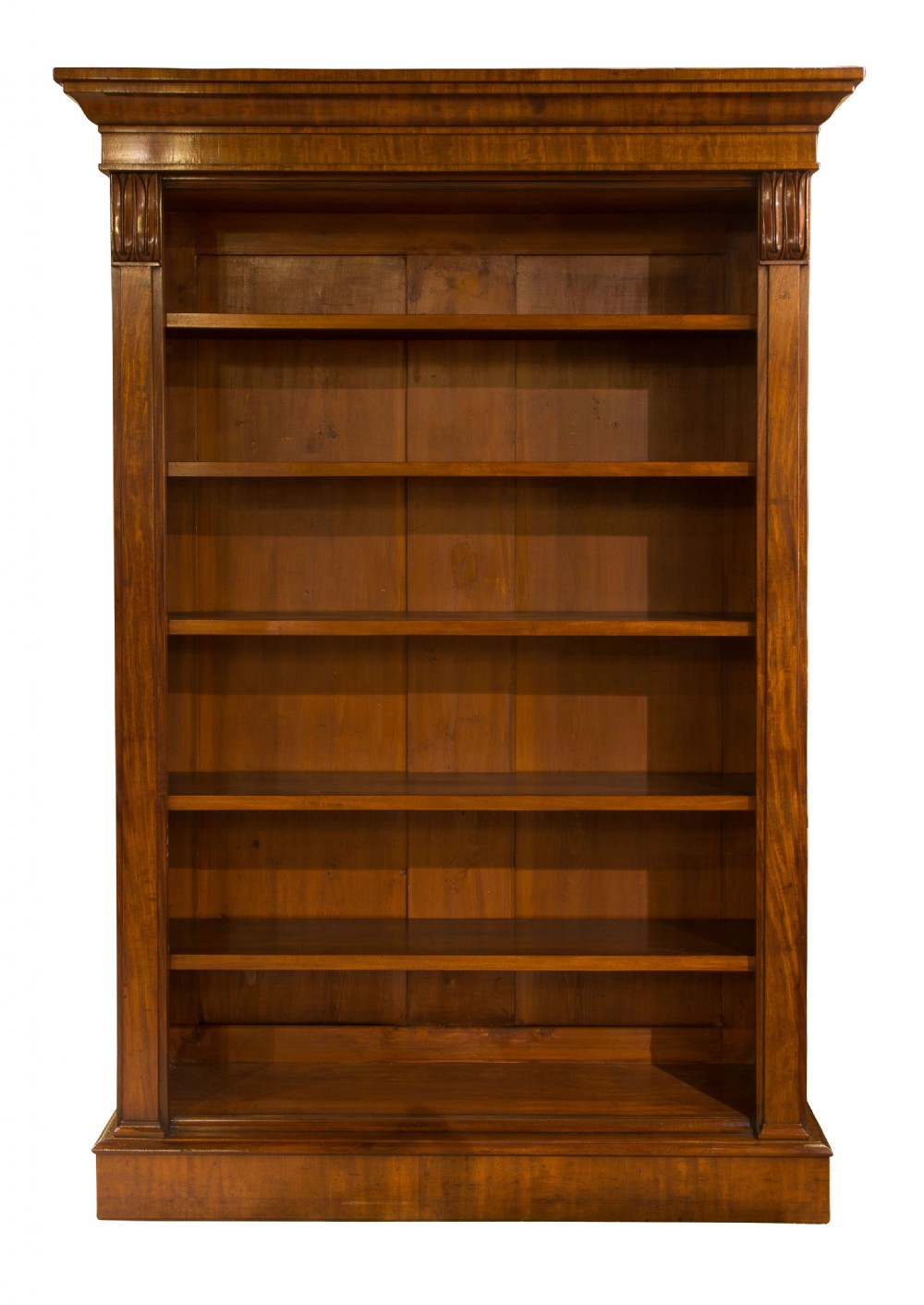 William IV mahogany open bookcase c1830 View II