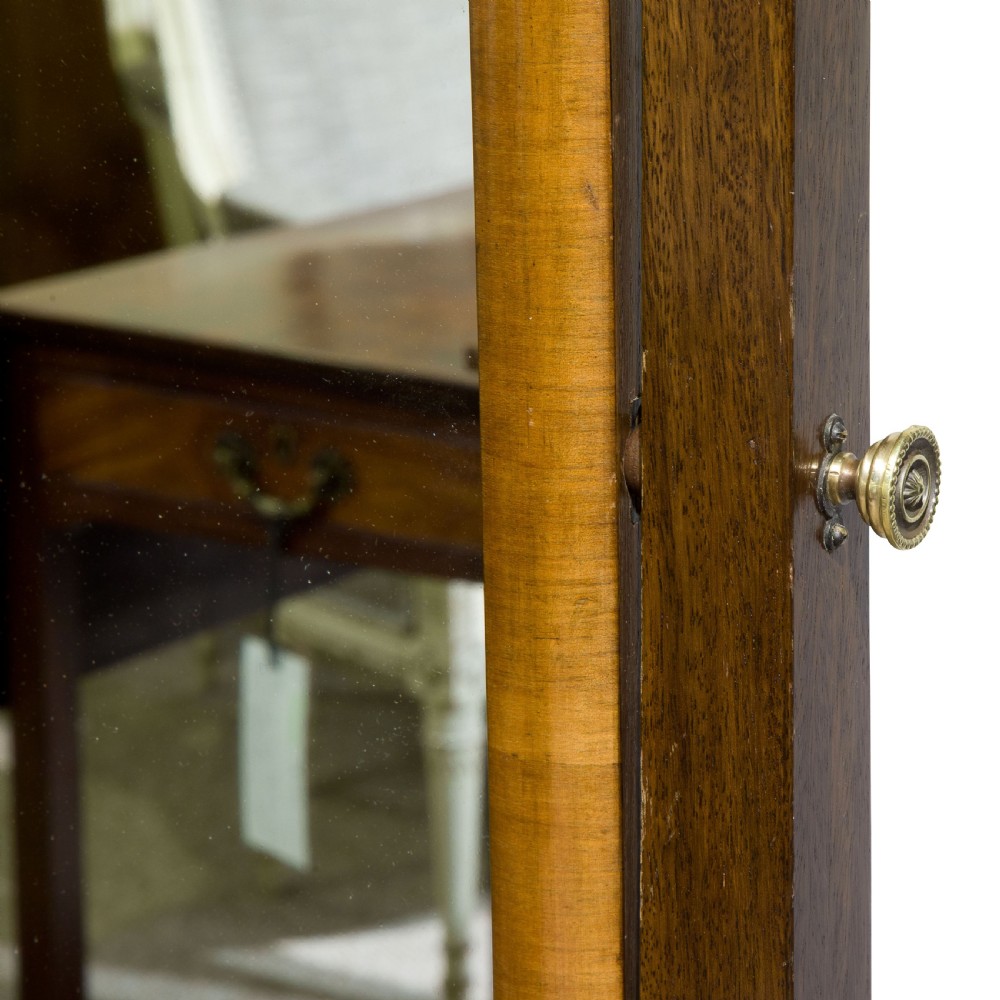 A Walnut Framed Cheval Mirror View V
