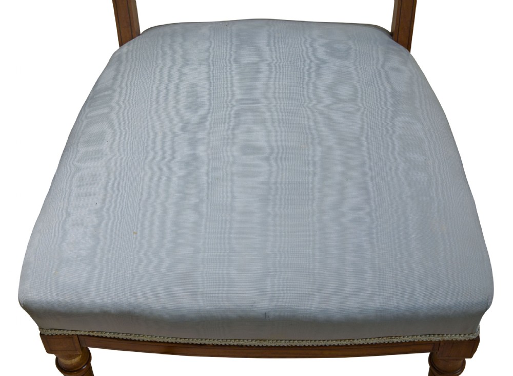 A pretty pair of Boudoir late 19thCentury chairs View X