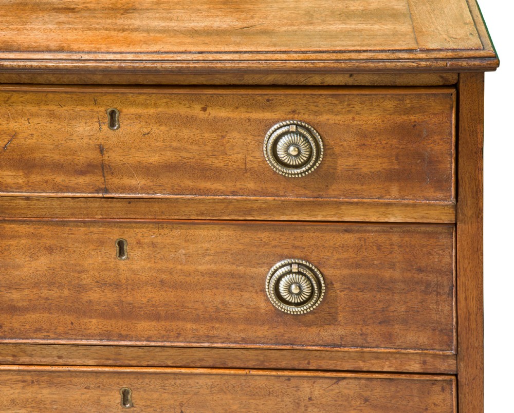 A Pretty Small early 19thCentury Mahogany Chest of Drawers View VI