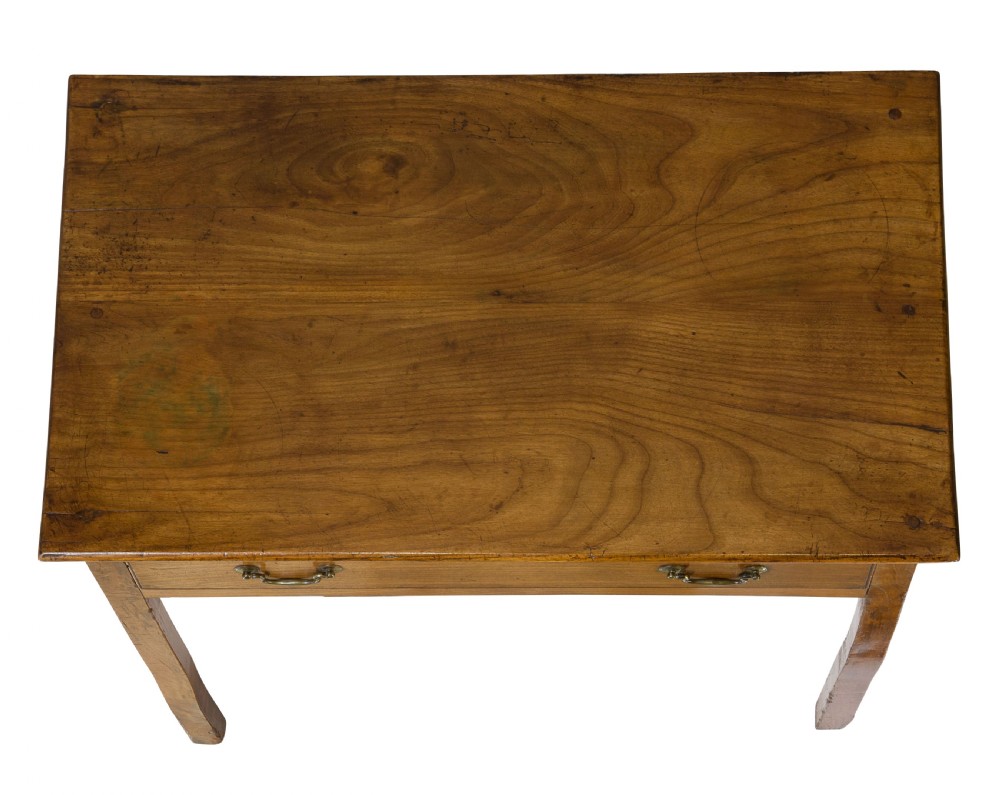 George III Country Side Table in Cherrywood View V