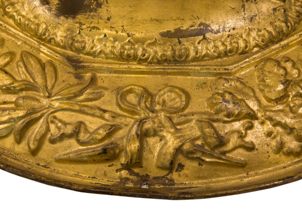 19thCentury Gilt Brass Plaque for a French Notary View VI