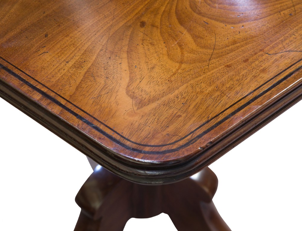 Regency mahogany supper table View VII