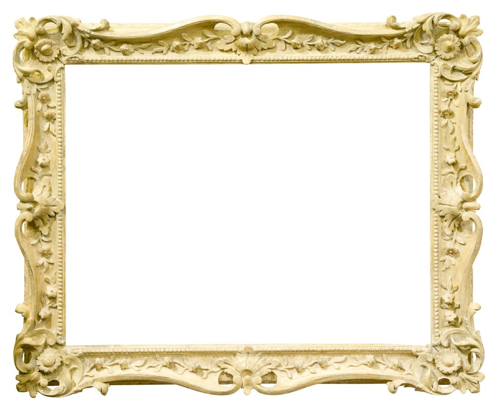18thc carved frame